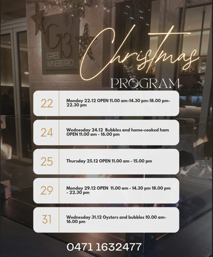 Christmas Programm
